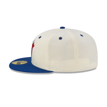 Lost & Found x Toronto Blue Jays White 59FIFTY Fitted Hat