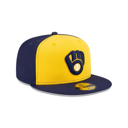 Milwaukee Brewers Authentic Collection Alt 59FIFTY Fitted Hat