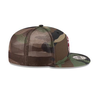 Alabama Crimson Tide Camo 9FIFTY Trucker Hat