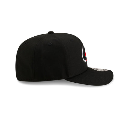 Carolina Hurricanes Black 9SEVENTY Stretch-Snap Hat