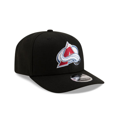 Colorado Avalanche Black 9SEVENTY Stretch-Snap Hat
