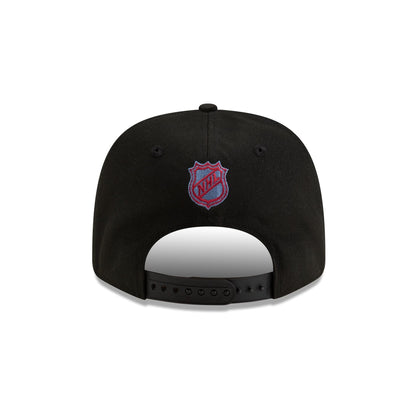 Colorado Avalanche Black 9SEVENTY Stretch-Snap Hat