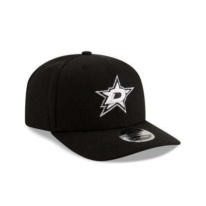 Dallas Stars Black 9SEVENTY Stretch-Snap Hat