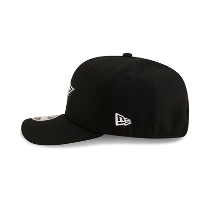 Dallas Stars Black 9SEVENTY Stretch-Snap Hat