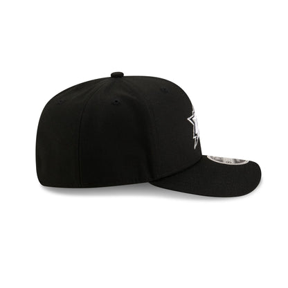 Dallas Stars Black 9SEVENTY Stretch-Snap Hat