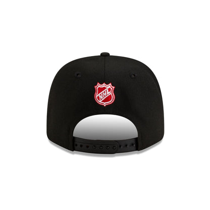 Detroit Red Wings Black 9SEVENTY Stretch-Snap Hat