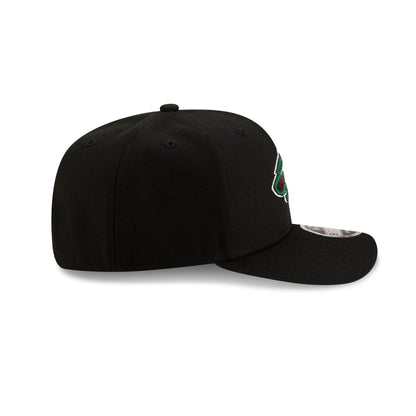 Minnesota Wild Black 9SEVENTY Stretch-Snap Hat