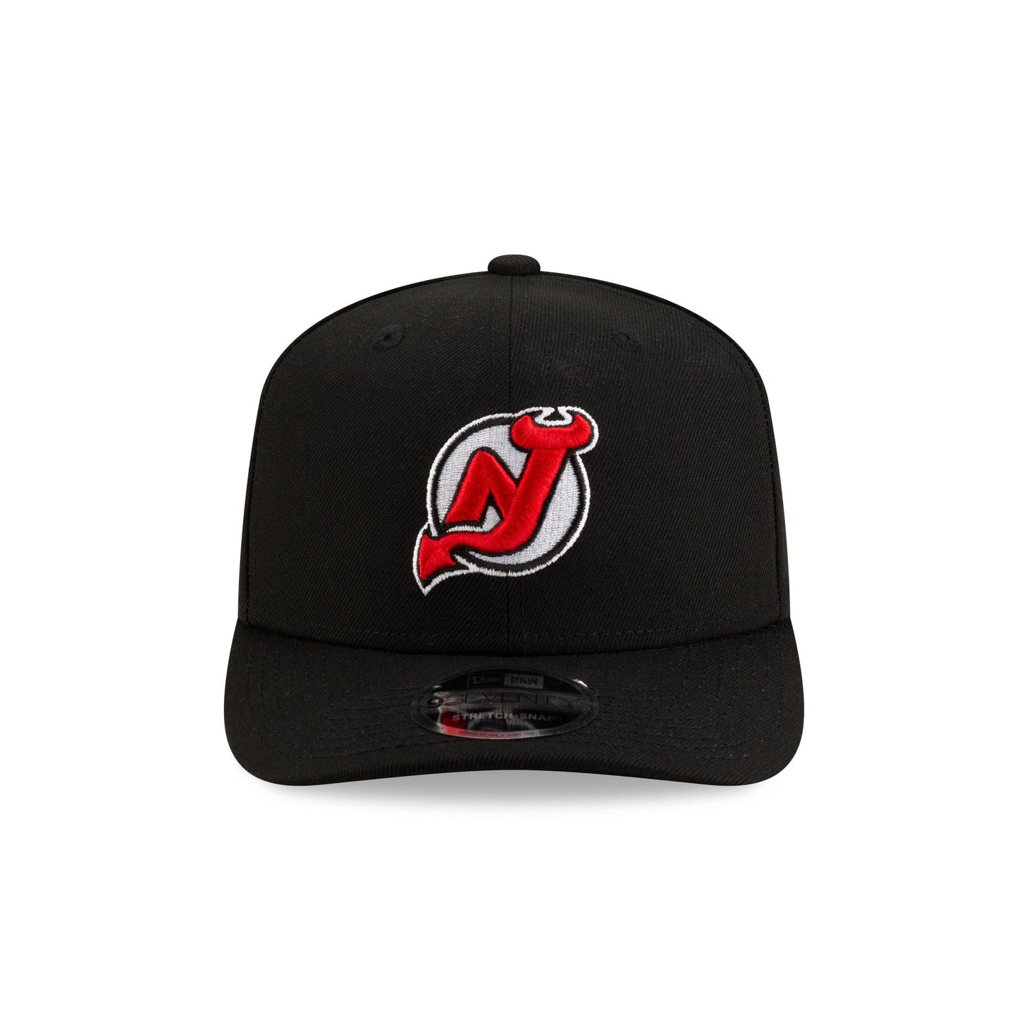 New Jersey Devils Black 9SEVENTY Stretch-Snap Hat