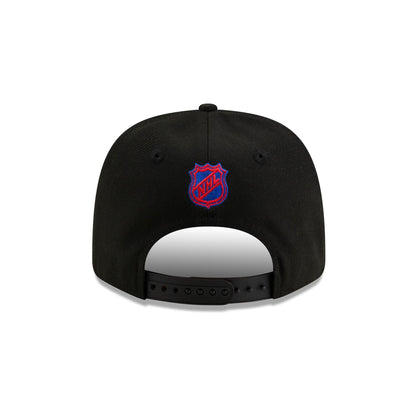 New York Rangers Black 9SEVENTY Stretch-Snap Hat