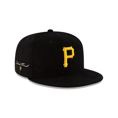 Just Caps Player Corduroy Pittsburgh Pirates Roberto Clemente 59FIFTY Fitted Hat