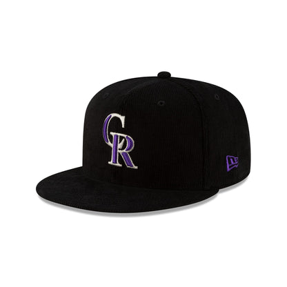 Just Caps Player Corduroy Colorado Rockies Todd Helton 59FIFTY Fitted Hat