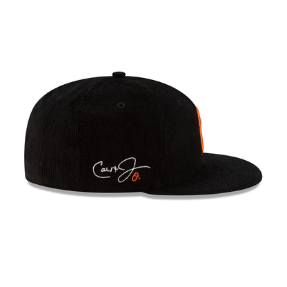 Just Caps Player Corduroy Baltimore Orioles Cal Ripken Jr. 59FIFTY Fitted Hat