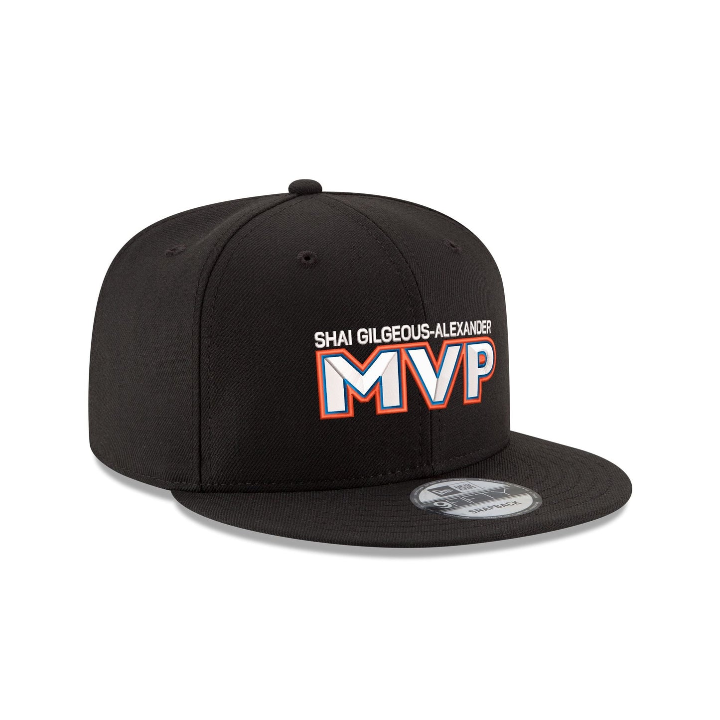 Oklahoma City Thunder Shai Gilgeous-Alexander 2025 MVP Wordmark 9FIFTY Snapback Hat