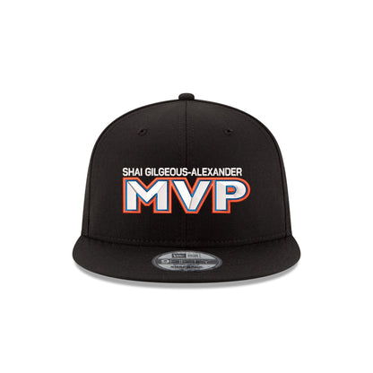 Oklahoma City Thunder Shai Gilgeous-Alexander 2025 MVP Wordmark 9FIFTY Snapback Hat