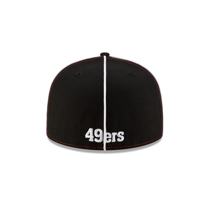 San Francisco 49ers Two-Tone Pinwheel 59FIFTY Fitted Hat