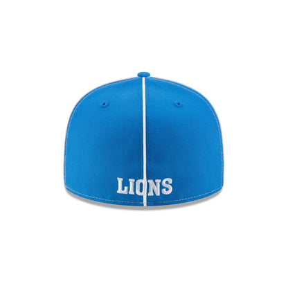 Detroit Lions Two-Tone Pinwheel 59FIFTY Fitted Hat