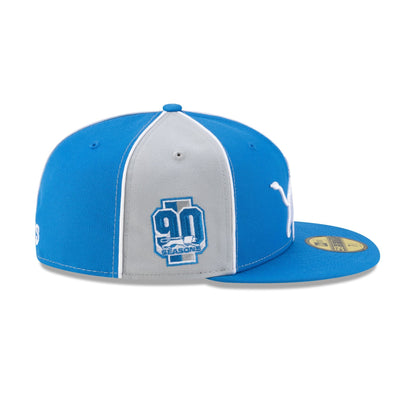 Detroit Lions Two-Tone Pinwheel 59FIFTY Fitted Hat