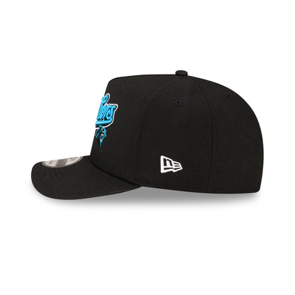 Born x Raised x Carolina Panthers Script Black 9FIFTY A-Frame Snapback Hat