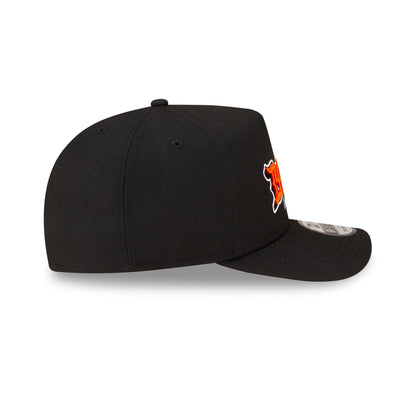 Born x Raised x Cincinnati Bengals Script Black 9FIFTY A-Frame Snapback Hat