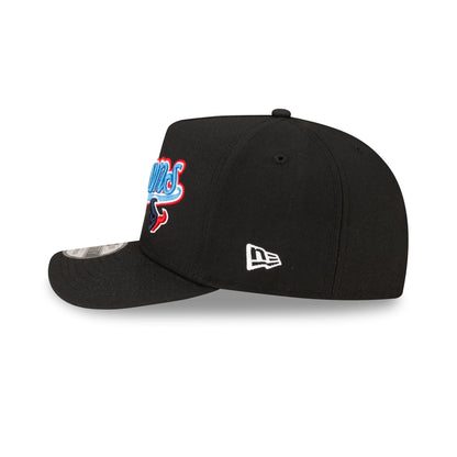 Born x Raised x Houston Texans Script Black 9FIFTY A-Frame Snapback Hat