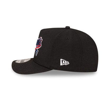Born x Raised x New England Patriots Script Black 9FIFTY A-Frame Snapback Hat