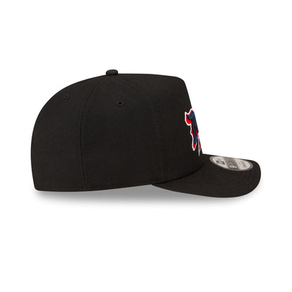 Born x Raised x New England Patriots Script Black 9FIFTY A-Frame Snapback Hat