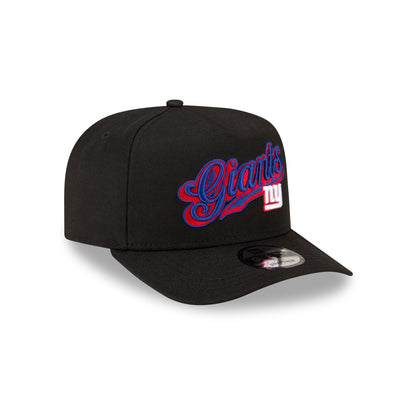Born x Raised x New York Giants Script Black 9FIFTY A-Frame Snapback Hat