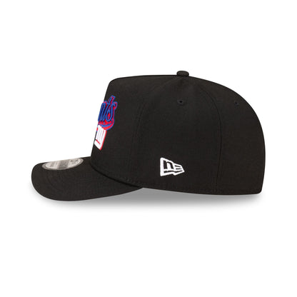 Born x Raised x New York Giants Script Black 9FIFTY A-Frame Snapback Hat