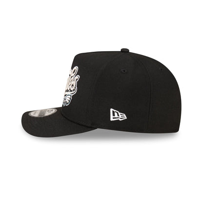 Born x Raised x Philadelphia Eagles Script Black 9FIFTY A-Frame Snapback Hat
