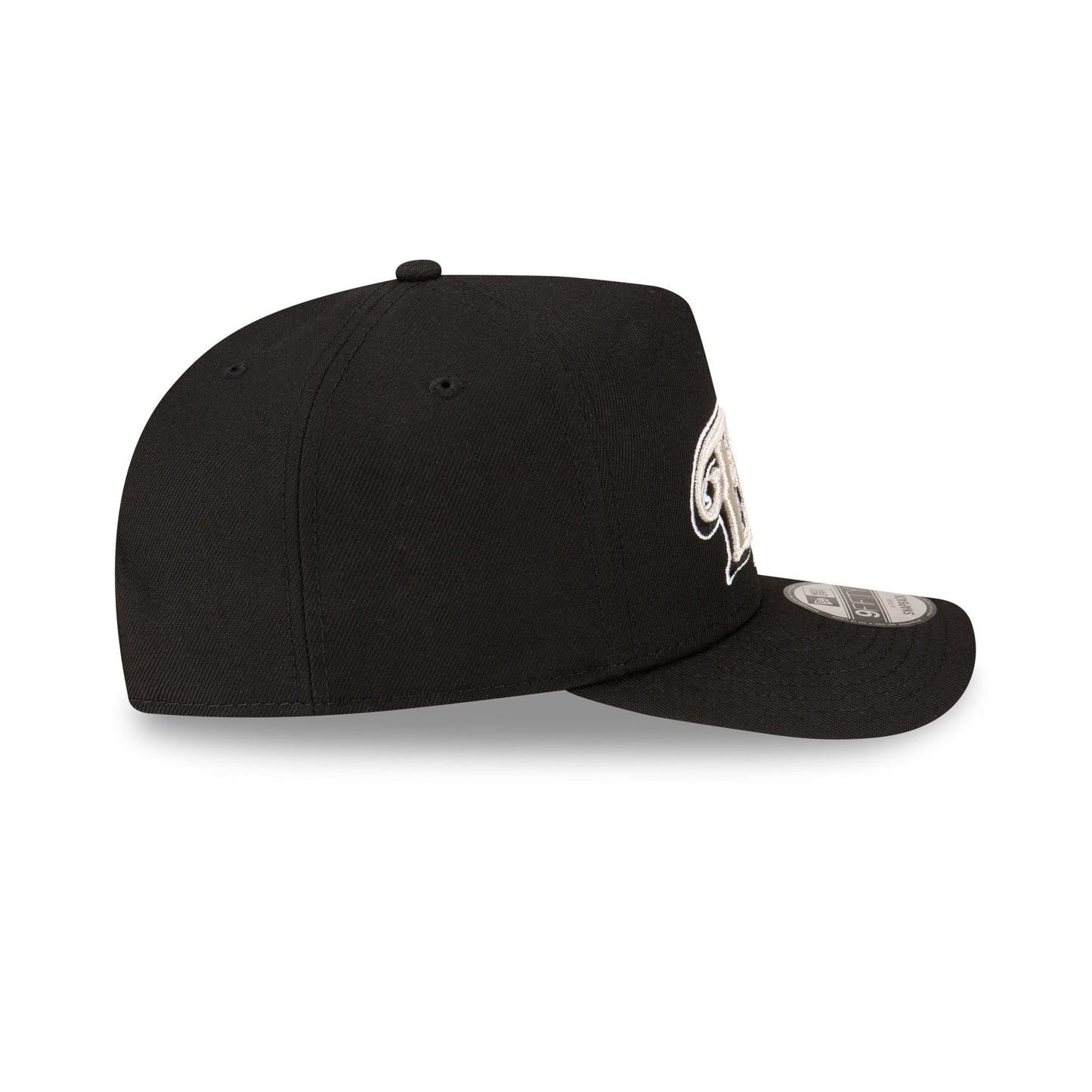 Born x Raised x Philadelphia Eagles Script Black 9FIFTY A-Frame Snapback Hat