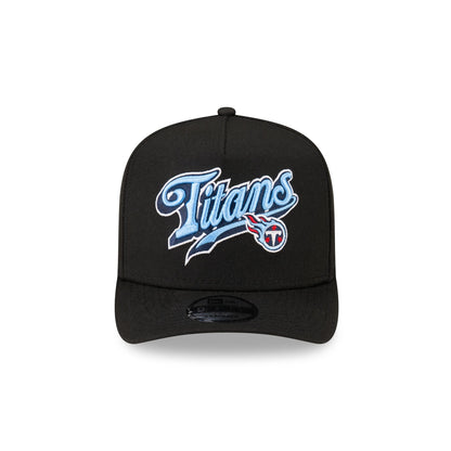 Born x Raised x Tennessee Titans Script Black 9FIFTY A-Frame Snapback Hat