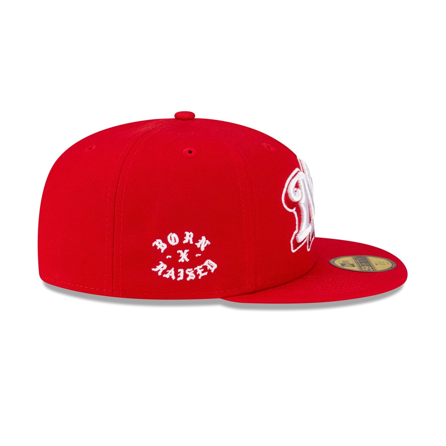 Born x Raised x San Francisco 49ers Script 59FIFTY Fitted Hat
