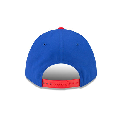 Buffalo Bills Billustration Red Visor 9FORTY M-Crown Snapback Hat
