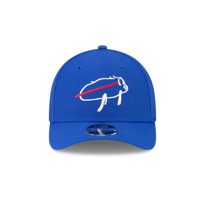Buffalo Bills Billustration Blue 9FORTY M-Crown Snapback Hat