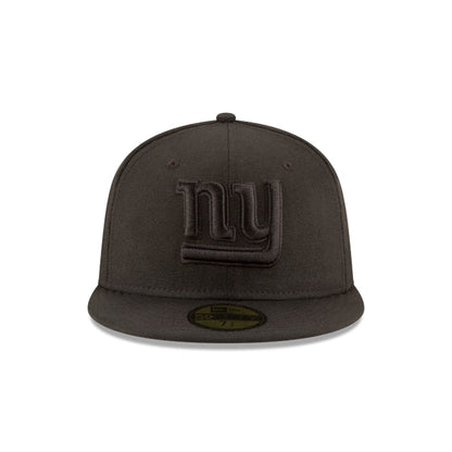 New York Giants Black On Black 59FIFTY Fitted Hat