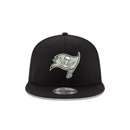 Tampa Bay Buccaneers Black and White 9FIFTY Snapback Hat