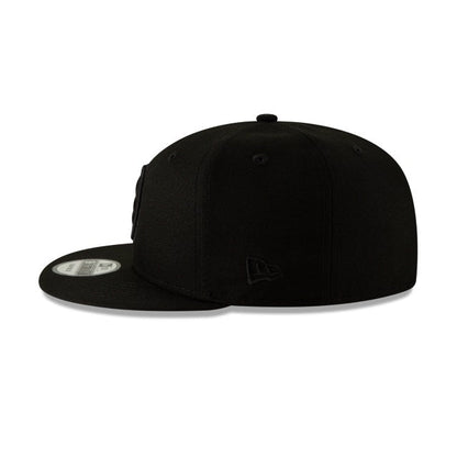 Pittsburgh Steelers Black On Black 9FIFTY Snapback Hat