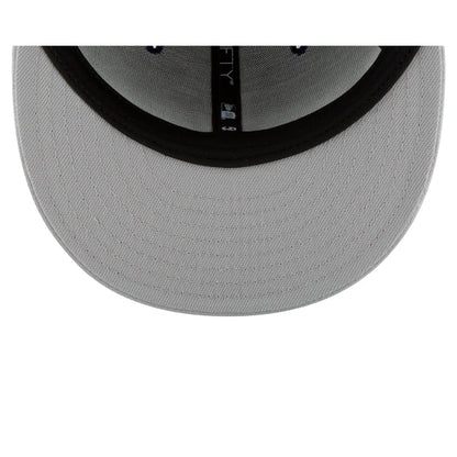 Los Angeles Dodgers Gray Basic 59FIFTY Fitted Hat