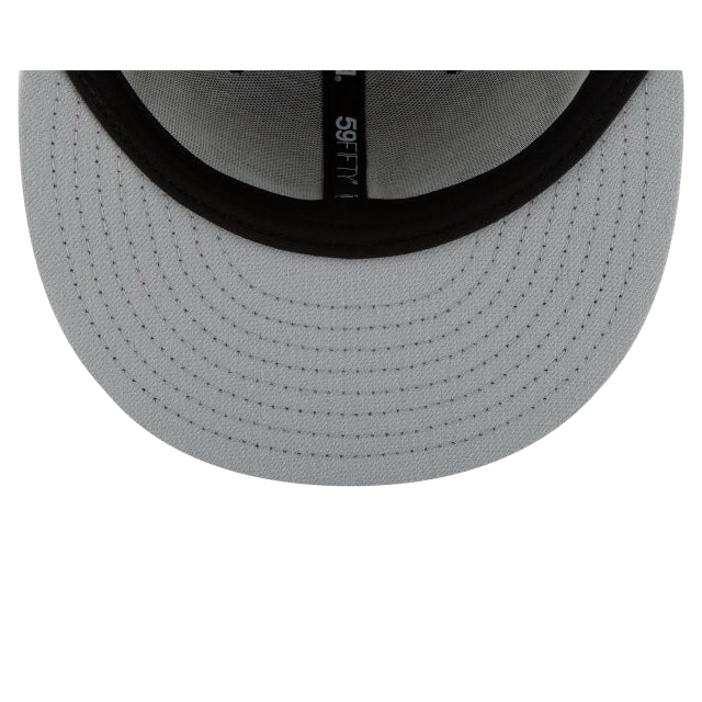 Washington Nationals Blackout Basic 59FIFTY Fitted Hat