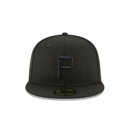 Pittsburgh Pirates Blackout Basic 59FIFTY Fitted Hat