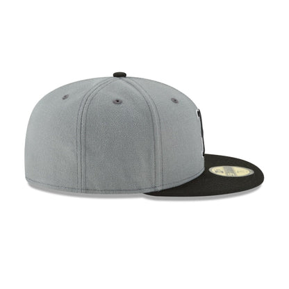 Boston Red Sox Storm Gray Basic 59FIFTY Fitted Hat