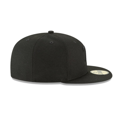 Tampa Bay Rays Blackout Basic 59FIFTY Fitted Hat
