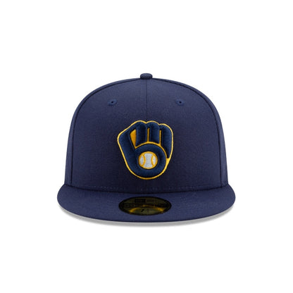 Milwaukee Brewers Authentic Collection 59FIFTY Fitted Hat