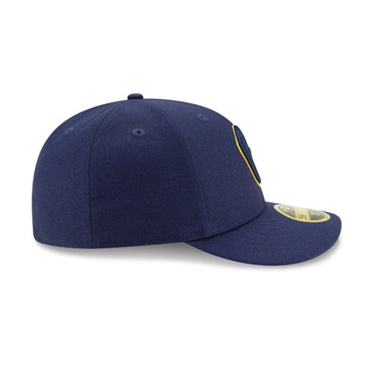 Milwaukee Brewers Authentic Collection Low Profile 59FIFTY Fitted Hat