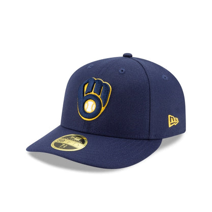 Milwaukee Brewers Authentic Collection Low Profile 59FIFTY Fitted Hat