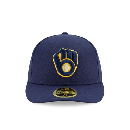 Milwaukee Brewers Authentic Collection Low Profile 59FIFTY Fitted Hat