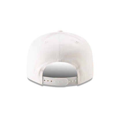 Las Vegas Raiders Basic White 9FIFTY Snapback Hat
