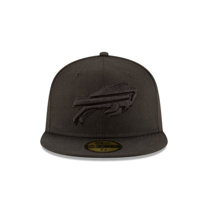 Buffalo Bills Basic Black On Black 59FIFTY Fitted Hat