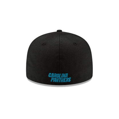 Carolina Panthers Black 59FIFTY Fitted Hat