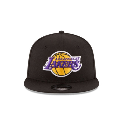 Los Angeles Lakers Black 9FIFTY Snapback Hat